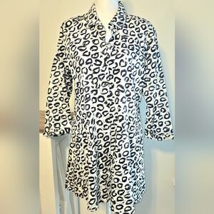 NIC+ZOE NWT Shirt Jacket Dress Women's Size Medium